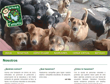 Tablet Screenshot of cortezaterrestre.org
